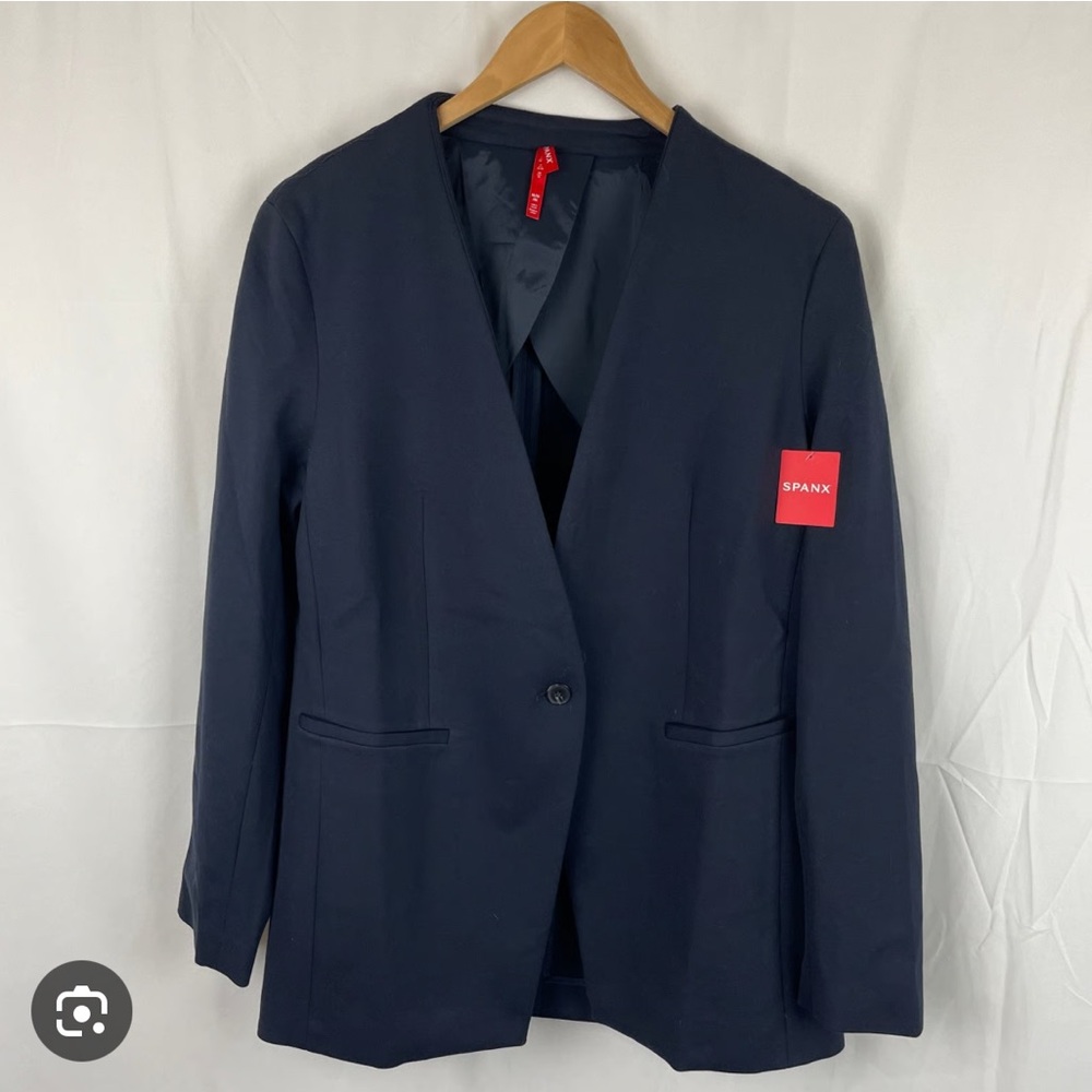 SPANX Midnight Blue Suit Jacket